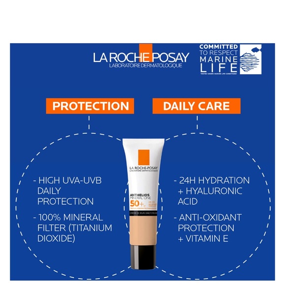 La Roche-Posey Anthelios mineral one spf 50+ T05- Dark brown - Picture 6 of 8